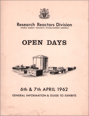 Research Reactors Division Open Days (Visitor's guide, 6 and 7 April 1962)