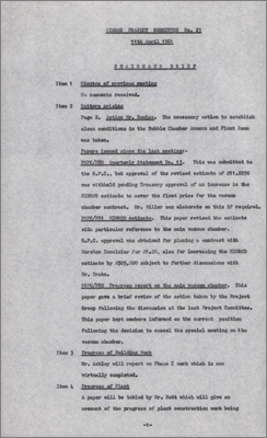PSPC/B23 Chairman's briefing notes (11 April 1961)