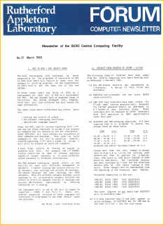 Forum no.21 (March 1982)