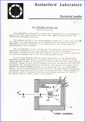 Pi3 Experiment and Beam Line (Oxford University)