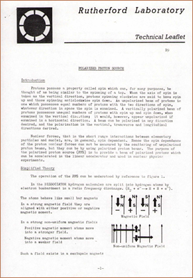 Polarized Proton Source