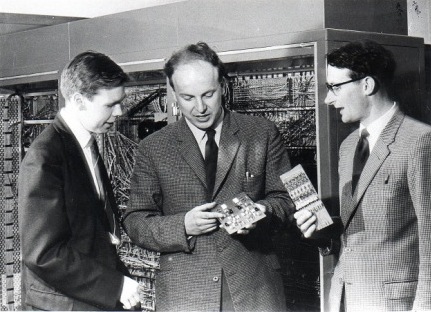  Dai Edwards (Centre) in 1961. 