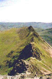 Striding Edge from Helvellyn