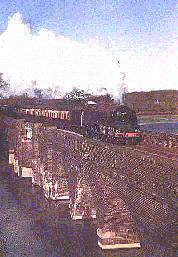 Steam Engine of the LMS Railway