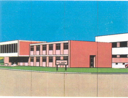 C1 first automatic full-colour picture, February 73; the Atlas Laboratory traced from a photo