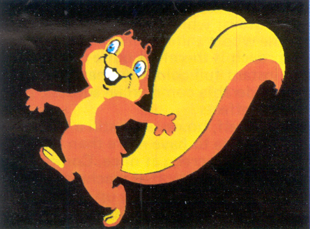 C9 Sylvester Squirrel, first Antics character animation, September 73
