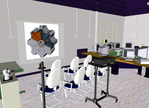 Figure 2: the virtual VR Centre