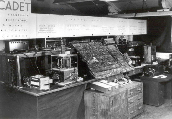 Figure 5: Harwell CADET: First transistorised Computer in Europe, 1955