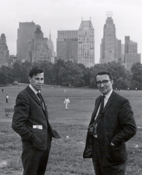 Bob Hopgood and Bob Churchhouse, Central Park