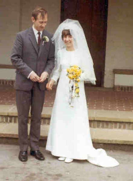 Mike Claringbold and Lorna Claringbold's Wedding: June 1971