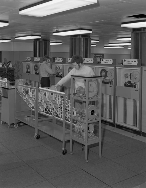 IBM 360/195 Tape Decks, March 1972
