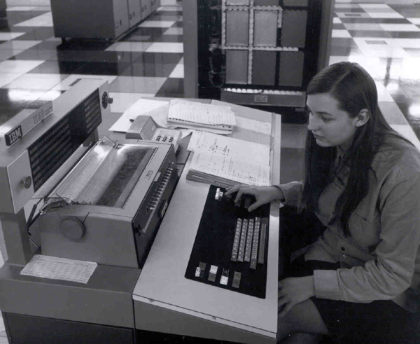 IBM 1130 operator's console