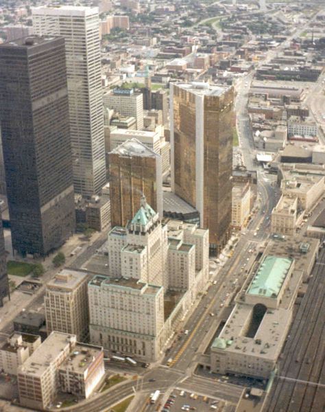 Royal York Hotel (IFIP 77) from the Toronto Tower