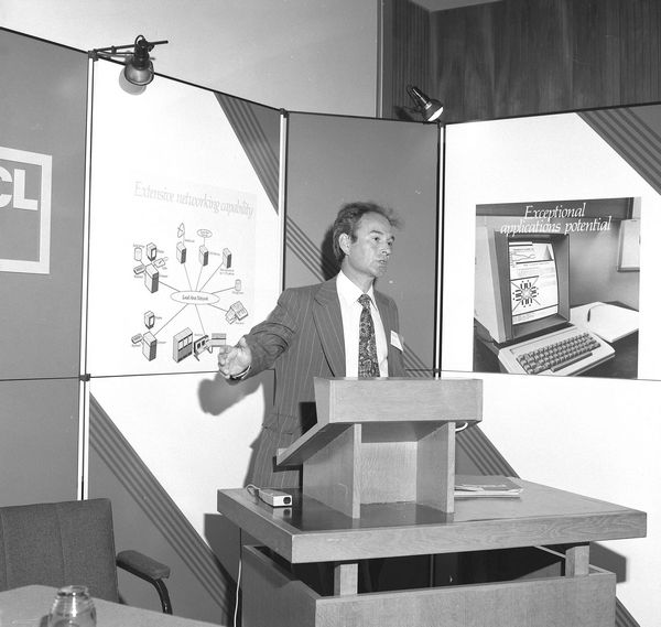 ICL/SERC Launch at RAL: Geoff Manning, 5 October 1981