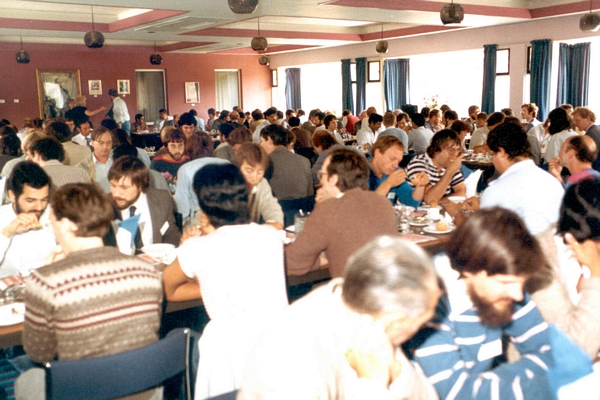 Attendees at DCS Conference, University of Sussex, 1984