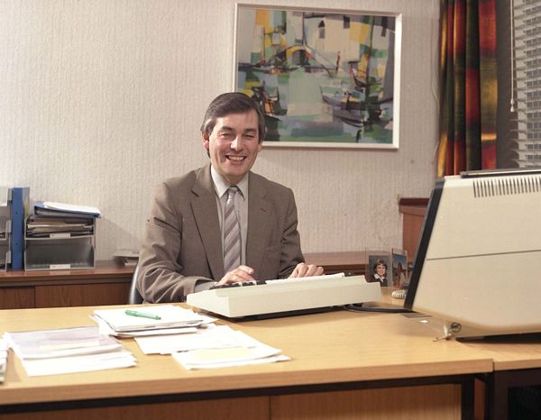 Brian Davies, Director of Computing, December 1984