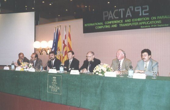 PACTA '92 Opening Session (Mike Jane second from right)