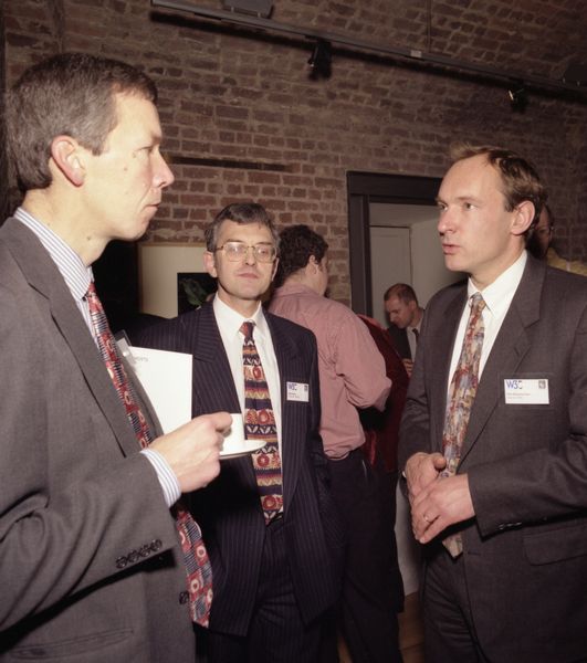 John Reilly and Tim Berners-Lee