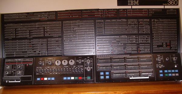 360/195 Console, still at the Laboratory in 2005