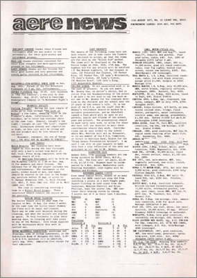 AERE News (11 August 1977)