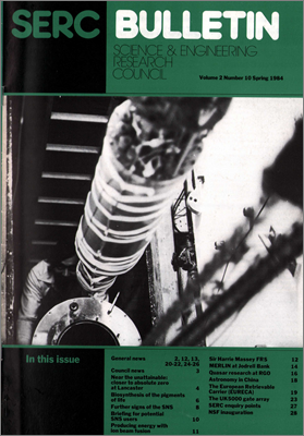 SERC Bulletin (Spring 1984)