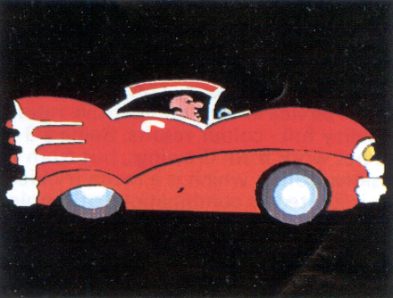 C3 examples of typical images; cartoon drawing of a car