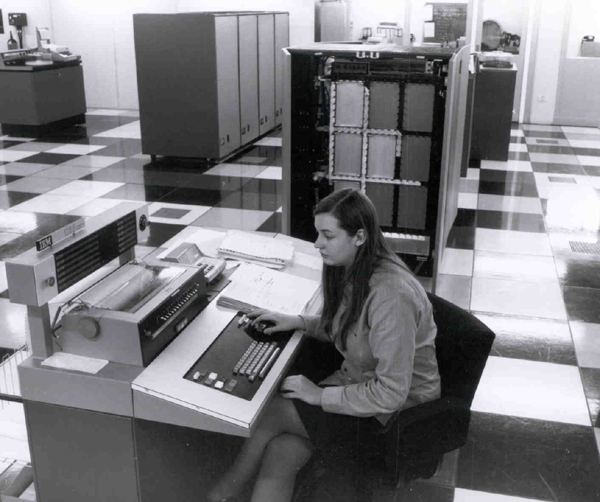 Atlas IBM 1130 Workstation, January 1973